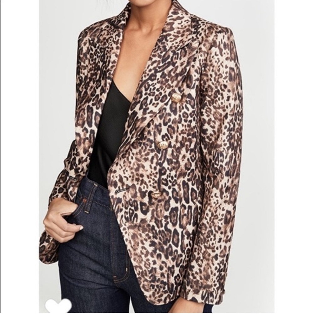 Lioness Leopard Print Blazer